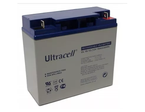 Batería Ultracell AGM 12v 18 Ah