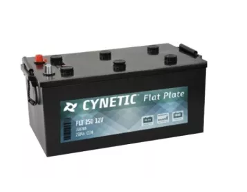 Batería solar monoblock 12v 250Ah cynetic flate plate
