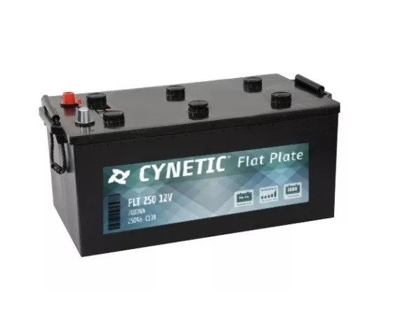 Batería solar monoblock 12v 250Ah Cynetic flat plate