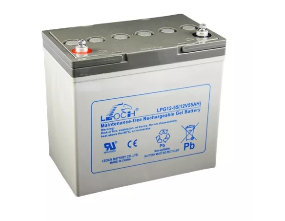 Batería 12v 55Ah Gel Leoch