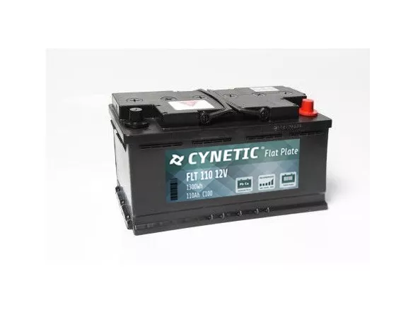 Batería Solar Monoblock 12v 110Ah Cynetic Flat Plate