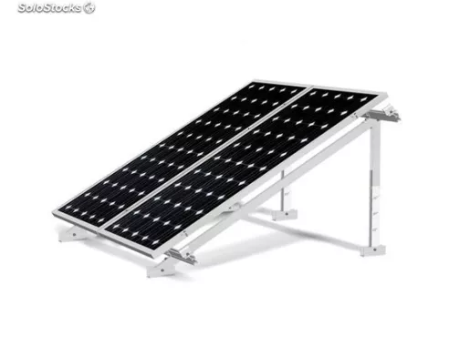 estructura regulable 5 paneles solares