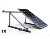 Estructura 1 panel solar cubierta teja 10V/11V
