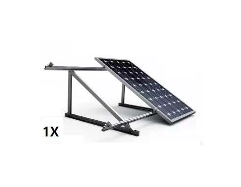Estructura 1 panel solar cubierta teja 10V/11V