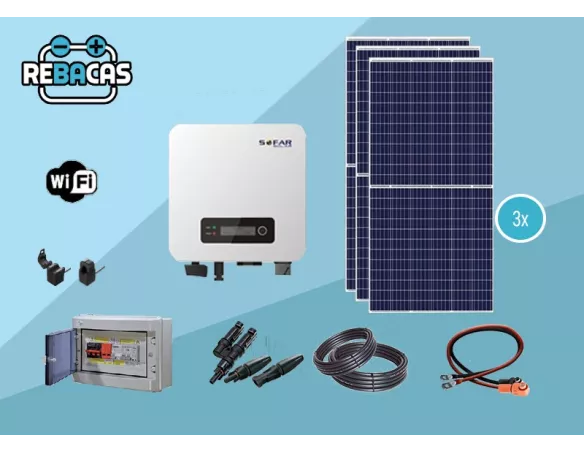Kit Solar Autoconsumo 4 kWh/día