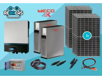 mejor kit solar litio aislada