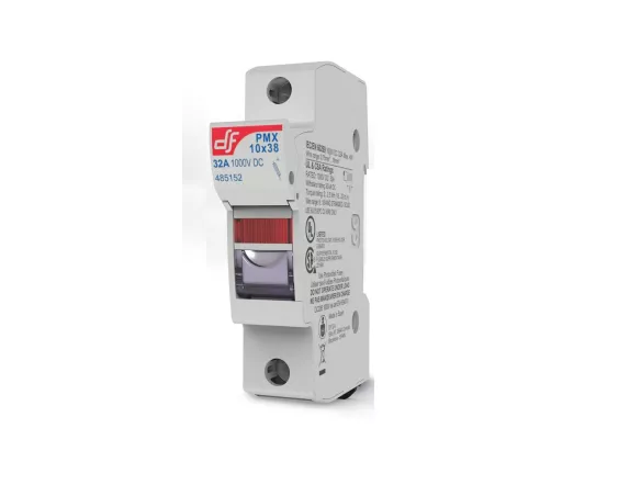 Portafusible 10x 38 1000V DC 32A