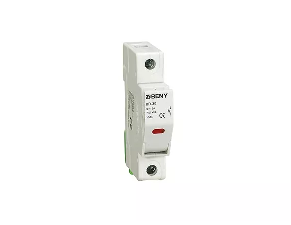 Portafusible con fusible 10x 38 1000V DC 30A