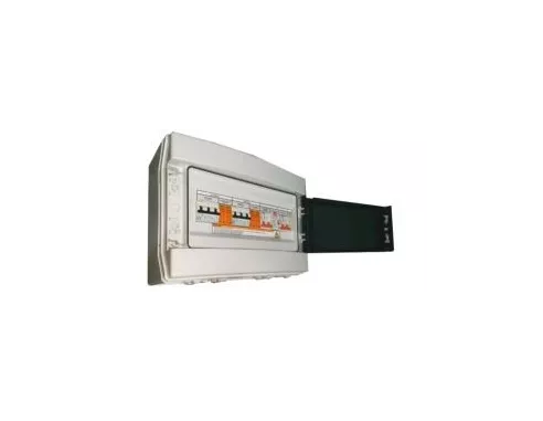 Cuadro premontado autoconsumo 1 string 4,5kw entrada panel borne