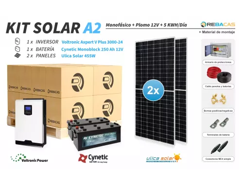 Kit Solar Aislada 5000w|  material de montaje incluido